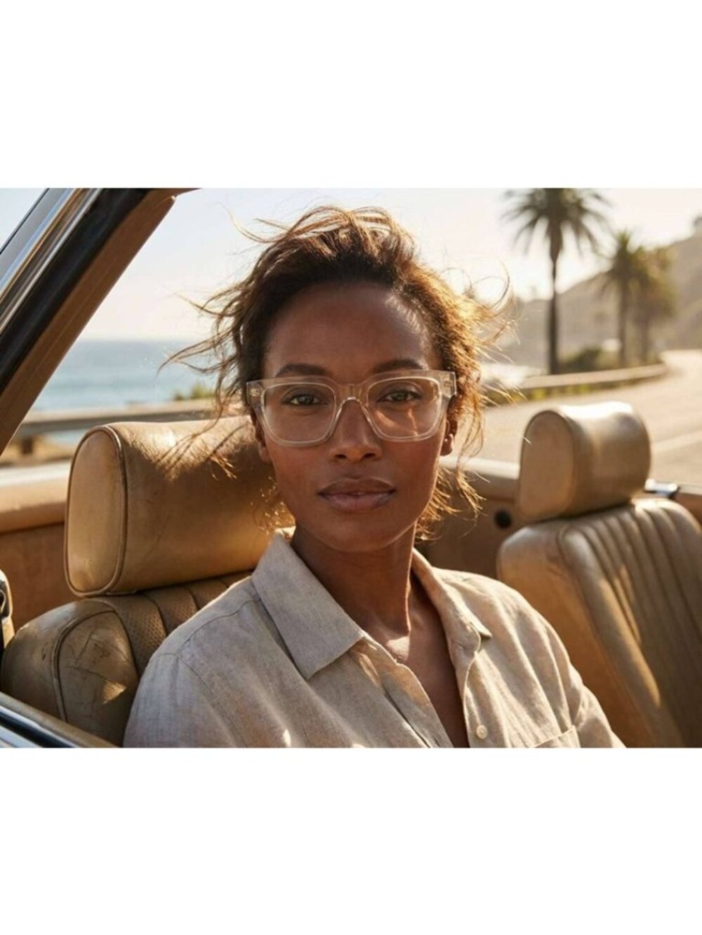 Saint Laurent SL804 002 Eyeglasses Havana 51mm Square Frame - Picture 3 of 12